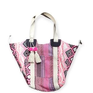 No Boundaries Women's Woven Beach Tote